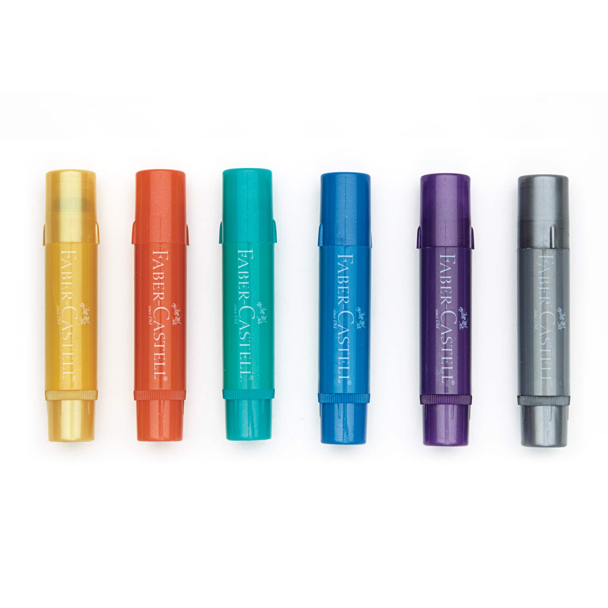 Faber-Castell® 120-Piece Metallic Gel Stick School Pack